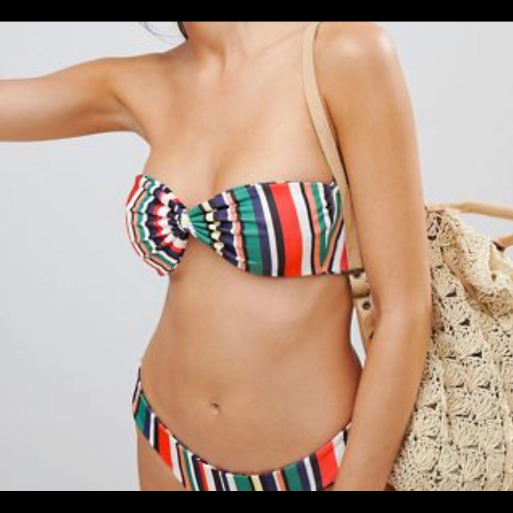 Striped Bikini - Picture 2 of 3